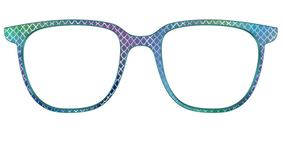 The Holographic Dragon Scales - Front Top Image - Pair Eyewear