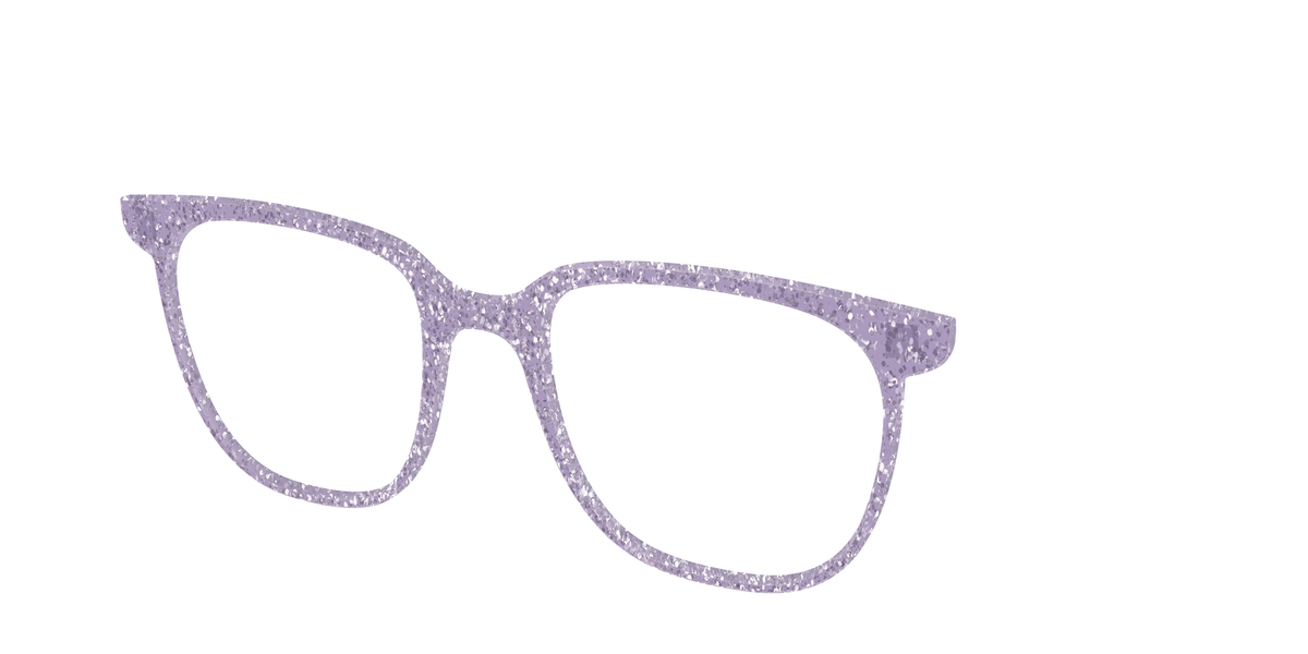 The Lavender Sparkle - Angle Top Image - Pair Eyewear