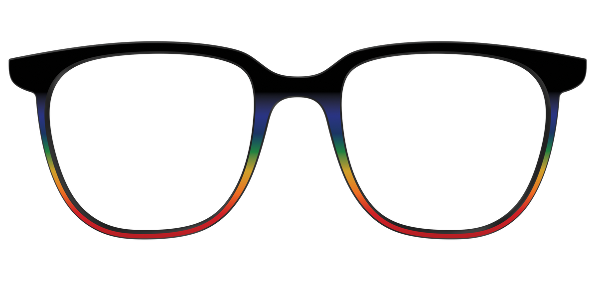The Love Wins Gradient - Front Top Image - Pair Eyewear