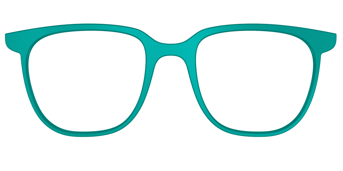 The Matte Jade - Front Top Image - Pair Eyewear
