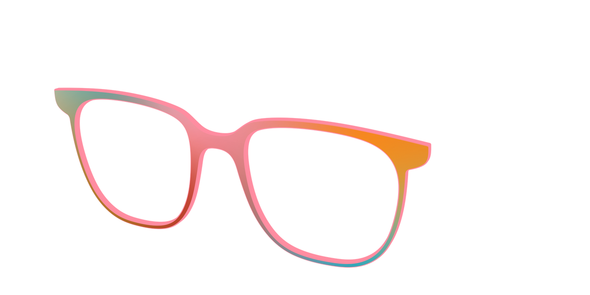 The Mirage Gradient - Angle Top Image - Pair Eyewear