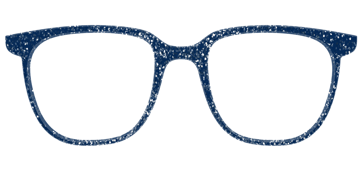 The Navy Sparkle - Front Top Image - Pair Eyewear