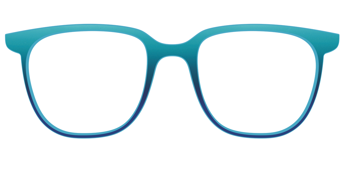 The Ocean Blue - Front Top Image - Pair Eyewear