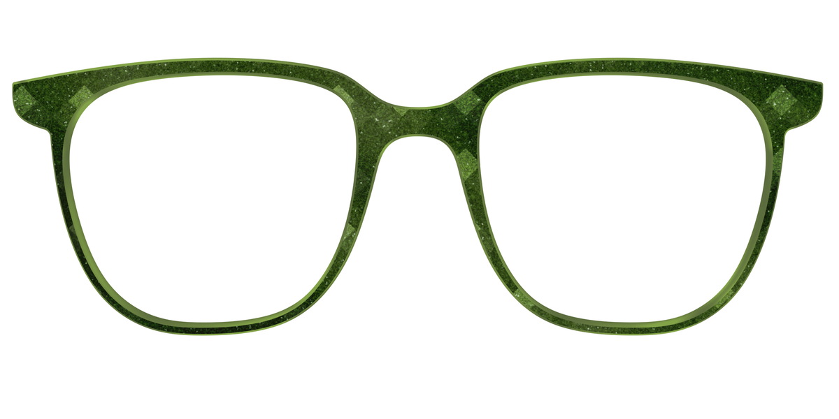 The Olive Geo - Front Top Image - Pair Eyewear