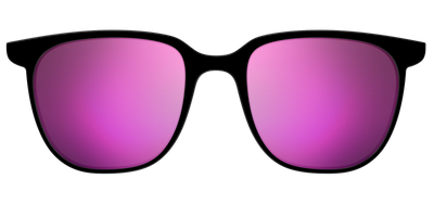 The Polarized Pink Reflective Sun Top - Front Top Thumbnail - Pair Eyewear