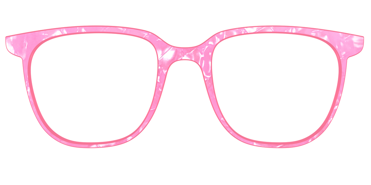 The Pink Tourmaline Pearl Marble - Front Top Image - Pair Eyewear