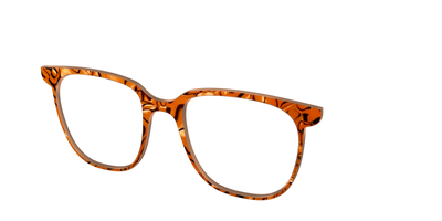 The Pumpkin Pearl Swirl - Angle Top Thumbnail - Pair Eyewear