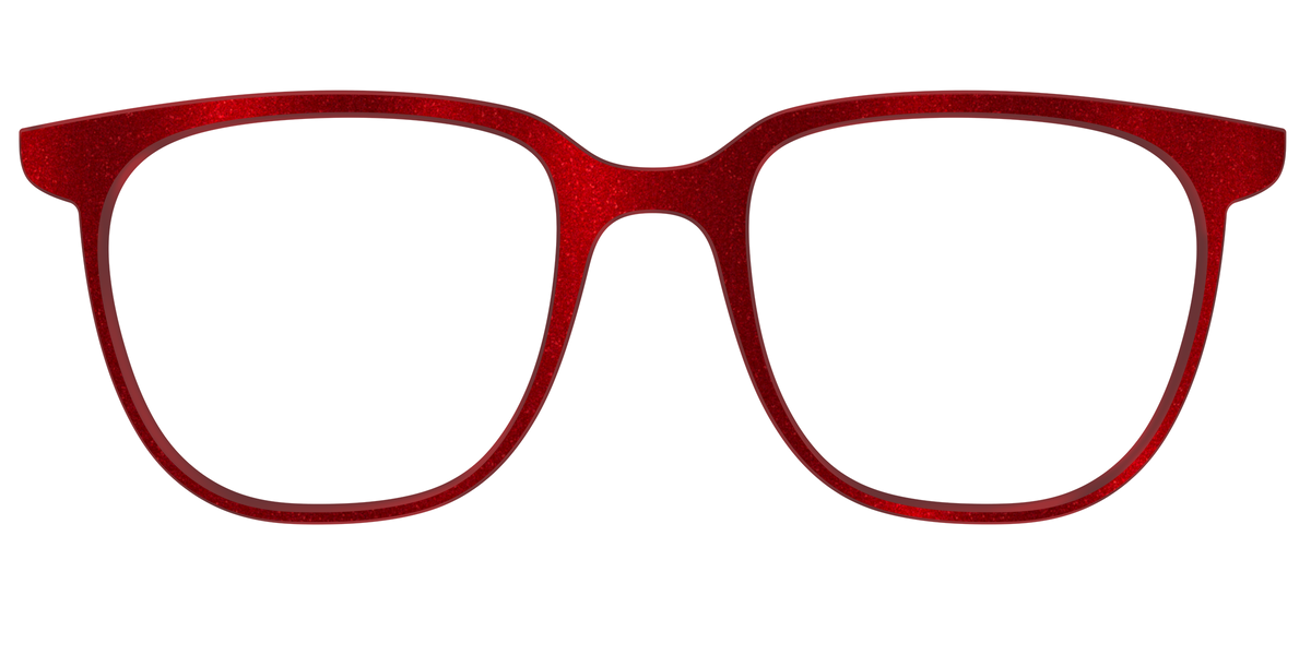 The Red Shimmer - Front Top Image - Pair Eyewear