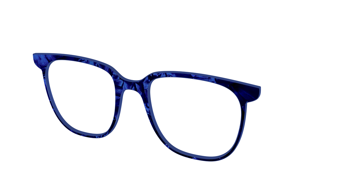 The Sapphire Pearl Marble - Angle Top Image - Pair Eyewear