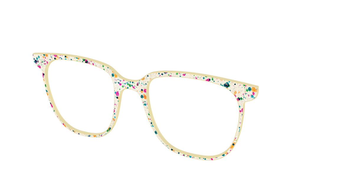 The Shimmer Speckled Egg - Angle Top Image - Pair Eyewear