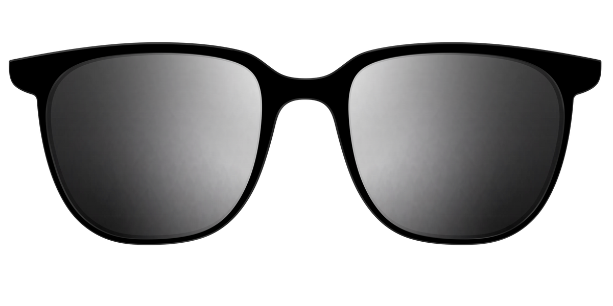 The Polarized Silver Reflective Sun Top - Front Top Image - Pair Eyewear