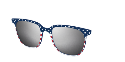 The Polarized Stars & Stripes Sun Top - Angle Top Thumbnail - Pair Eyewear