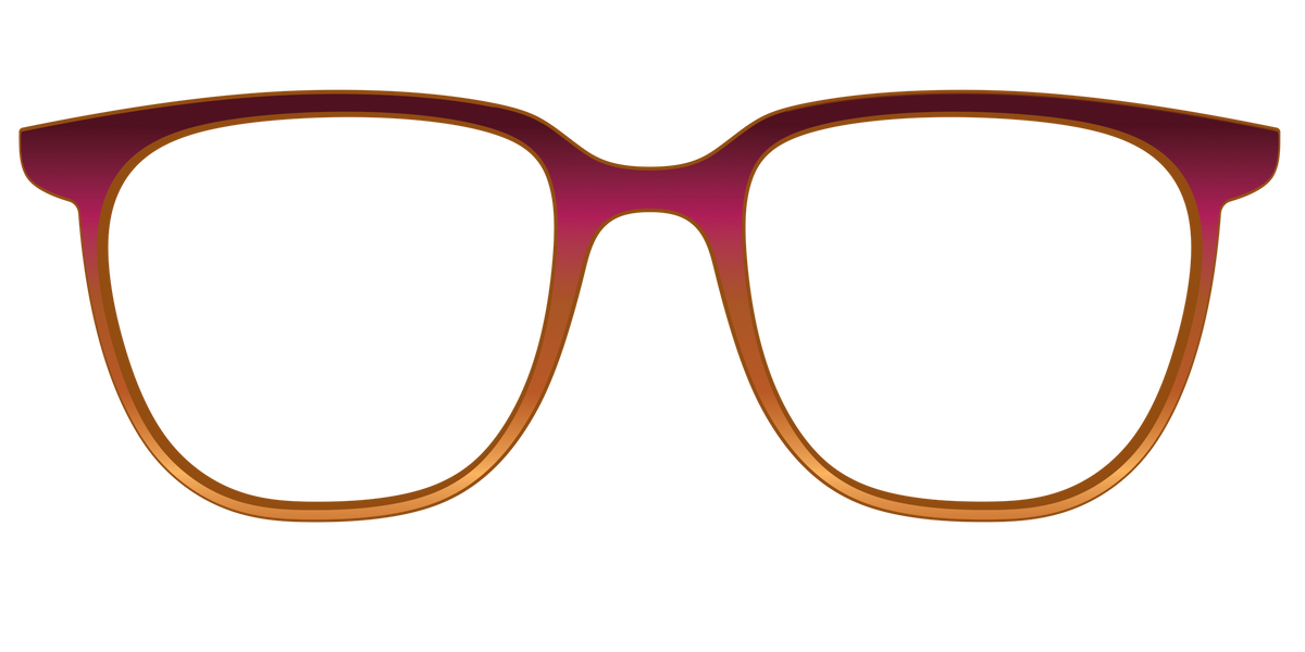 The Umber to Ochre Gradient - Front Top Image - Pair Eyewear
