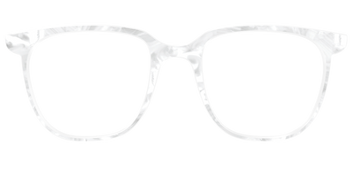 The White Pearlescent - Front Top Thumbnail - Pair Eyewear