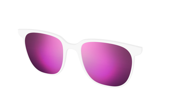 The Polarized White Sun Top - Angle Top Thumbnail - Pair Eyewear