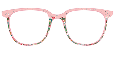 The Winter Village with Iridescent Glitter - Front Top Thumbnail - Pair Eyewear