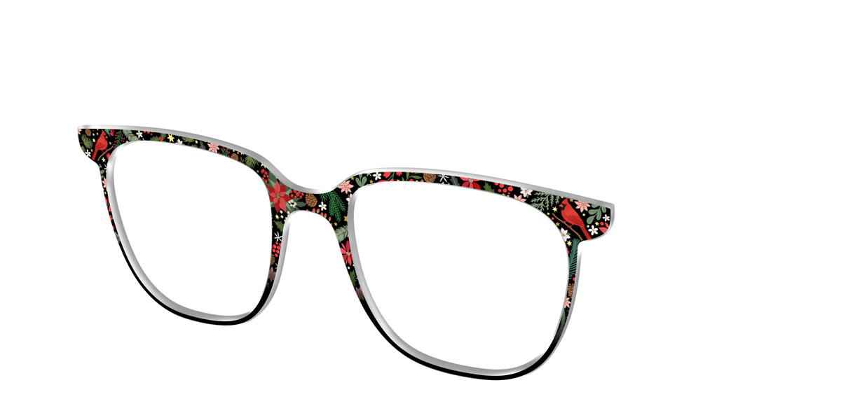 The Winter Wonderland Floral - Angle Top Image - Pair Eyewear
