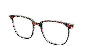 The Winter Wonderland Floral - Angle Top Thumbnail - Pair Eyewear