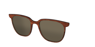 The Polarized Woodgrain Sun Top - Angle Top Thumbnail - Pair Eyewear