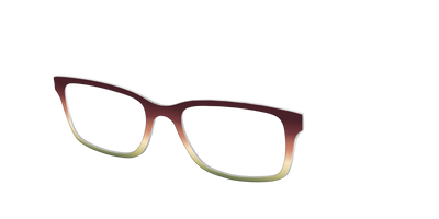 The Acorn to Moss Gradient - Angle Top Thumbnail - Pair Eyewear