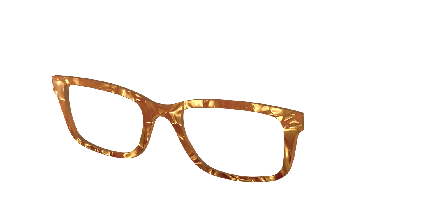 The Amber Pearl Marble - Angle Top Image - Pair Eyewear