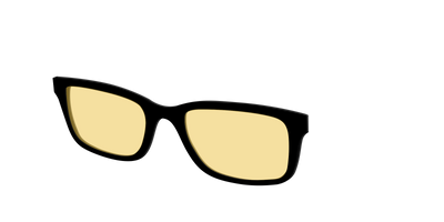 The Black with Driving Lens - Angle Top Thumbnail - Pair Eyewear