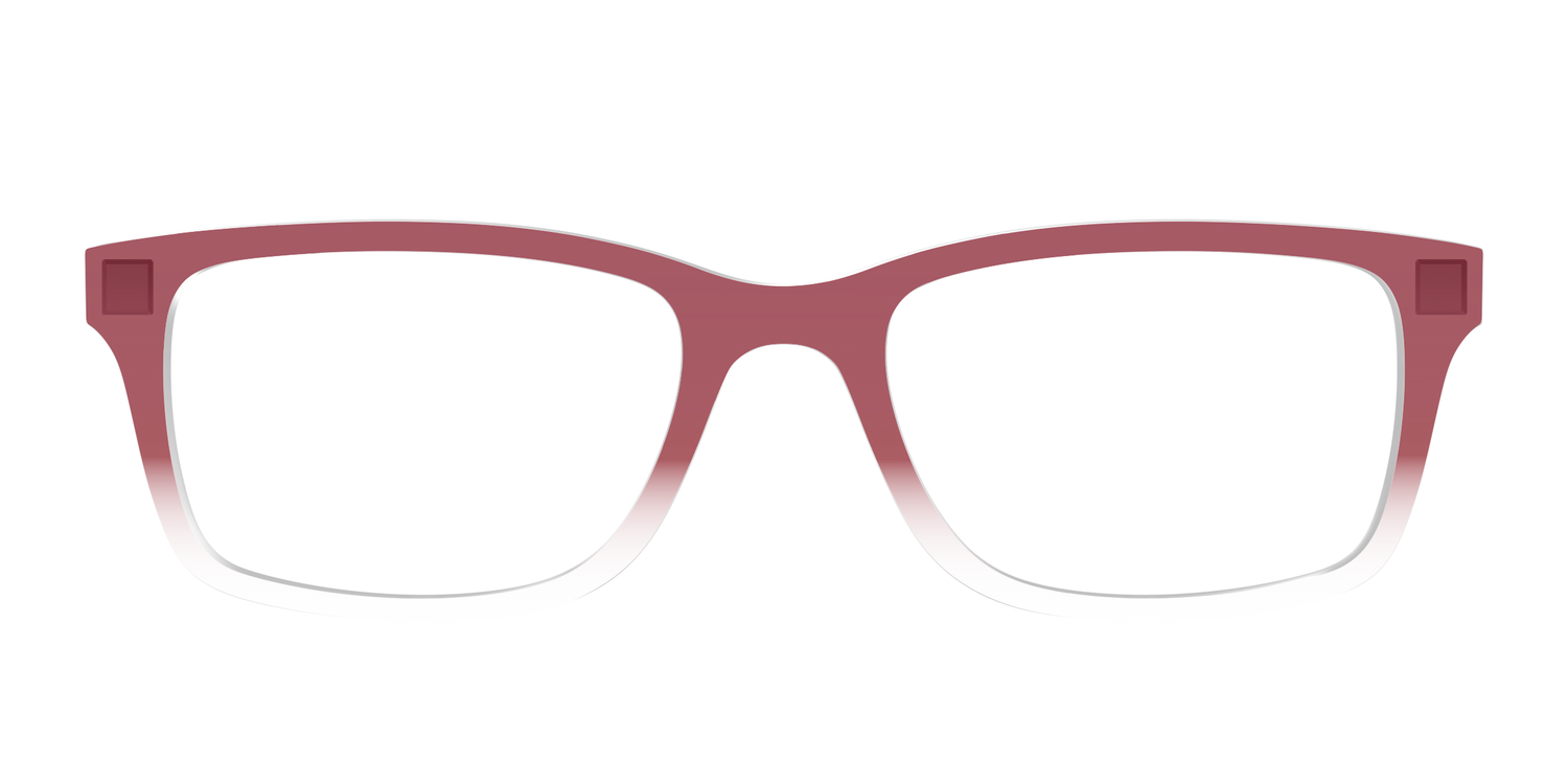 The Burgundy Gradient Crystal - Front Top Image - Pair Eyewear