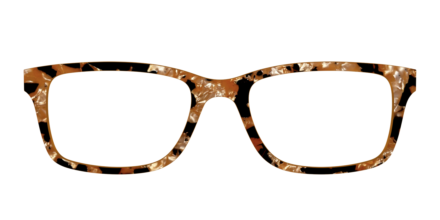 The Caramel Pearl Tortoise - Front Top Image - Pair Eyewear