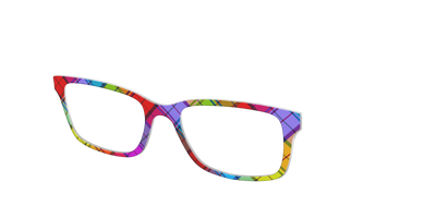 The Carnival Plaid - Angle Top Thumbnail - Pair Eyewear