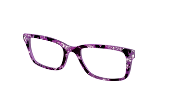 The Dark Orchid Pearl Tortoise - Angle Top Thumbnail - Pair Eyewear