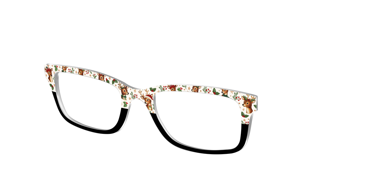 The Dashing Reindeer - Angle Top Image - Pair Eyewear