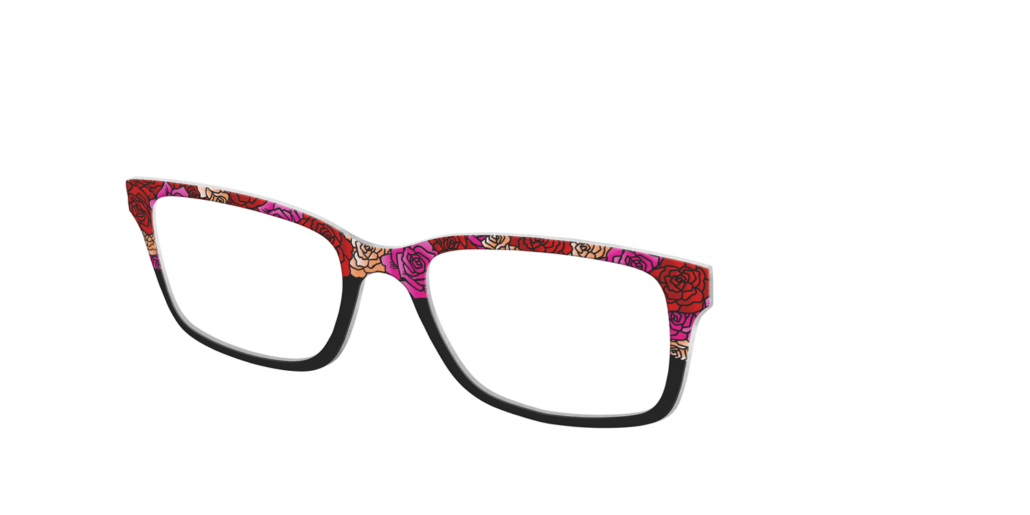 The Frida Flower Crown - Angle Top Image - Pair Eyewear