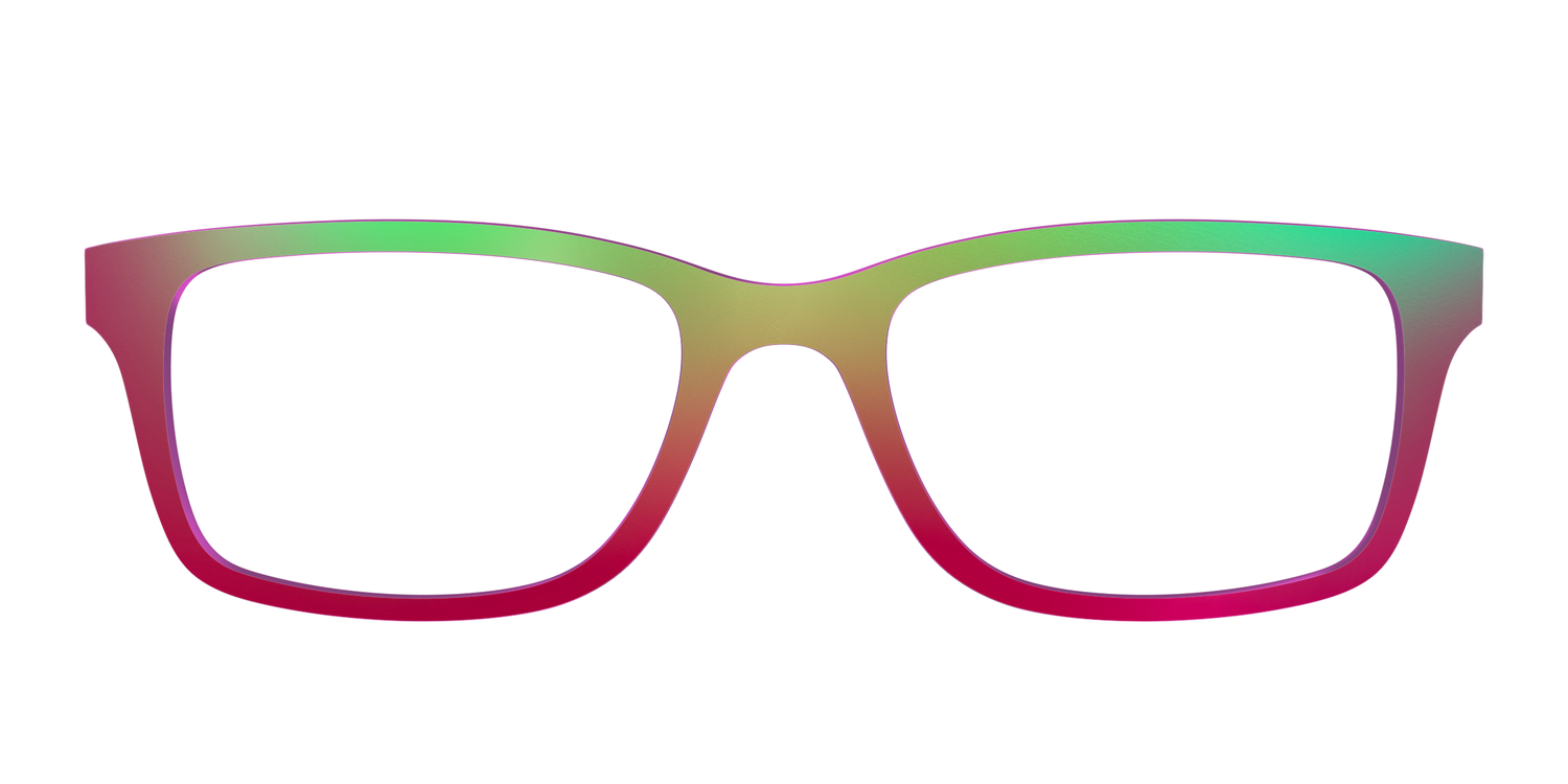 The Guava Ombre - Front Top Image - Pair Eyewear