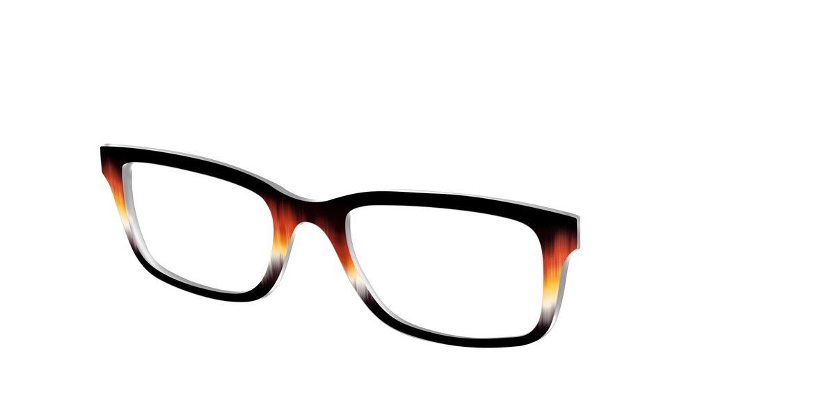The Hallows' Eve Gradient - Angle Top Image - Pair Eyewear