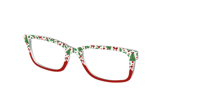 The Holly Jolly Split - Angle Top Thumbnail - Pair Eyewear