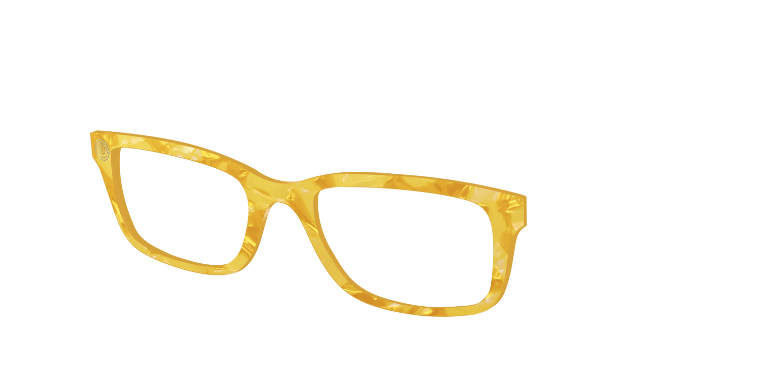 The Hufflepuff™ Pearl Tortoise - Angle Top Image - Pair Eyewear