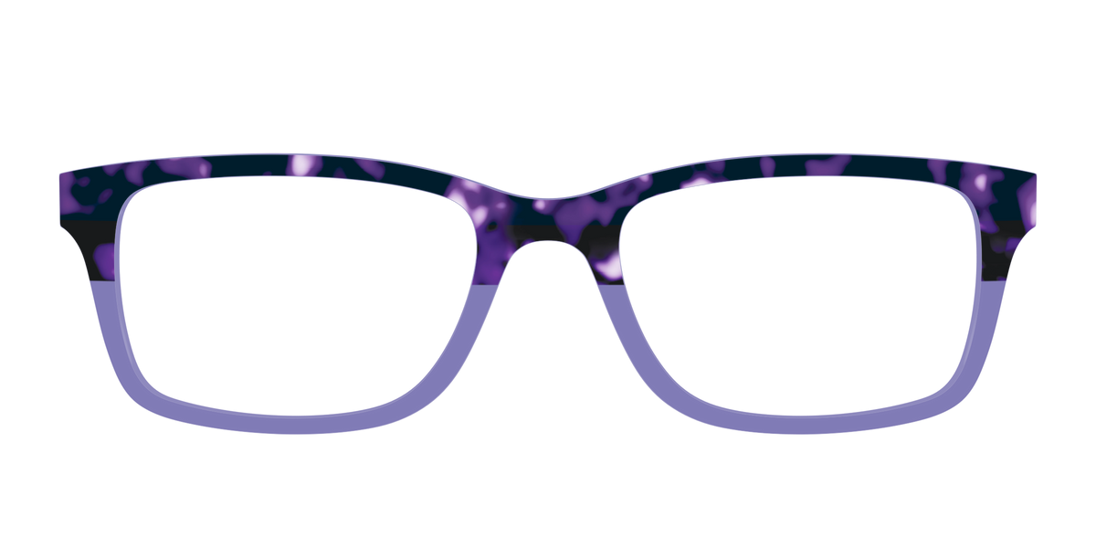 The Iris Tortoise Crystal Split - Front Top Image - Pair Eyewear