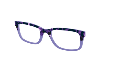 The Iris Tortoise Crystal Split - Angle Top Thumbnail - Pair Eyewear