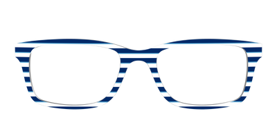 The Navy Stripes - Front Top Thumbnail - Pair Eyewear