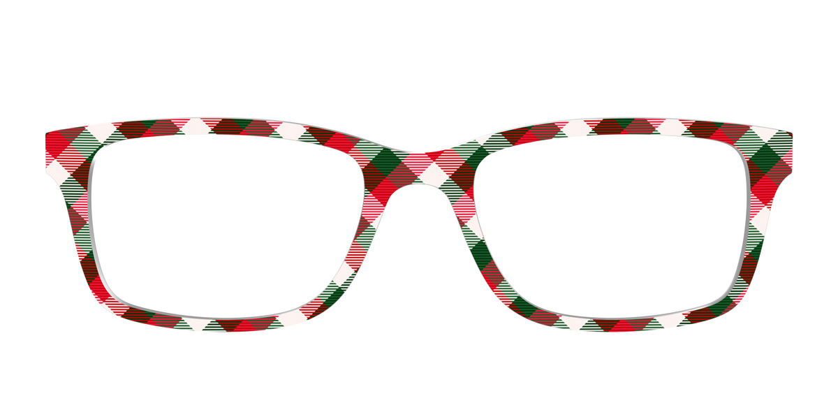 The Nice List Plaid - Front Top Image - Pair Eyewear
