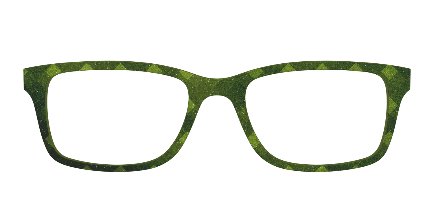 The Olive Geo - Front Top Image - Pair Eyewear