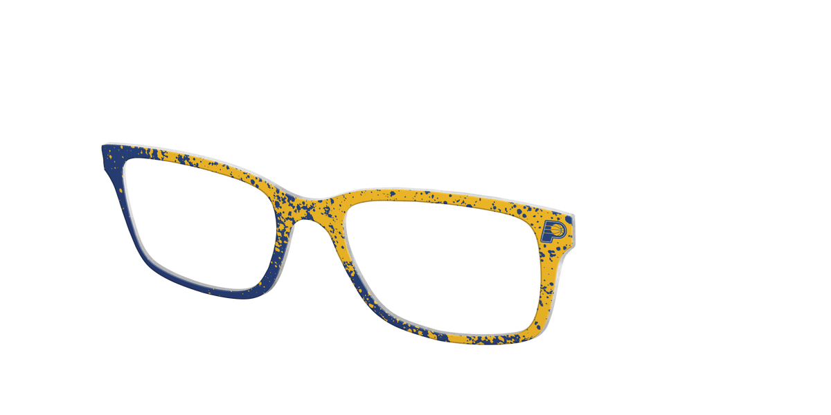 The Pacers Splatter - Angle Top Image - Pair Eyewear