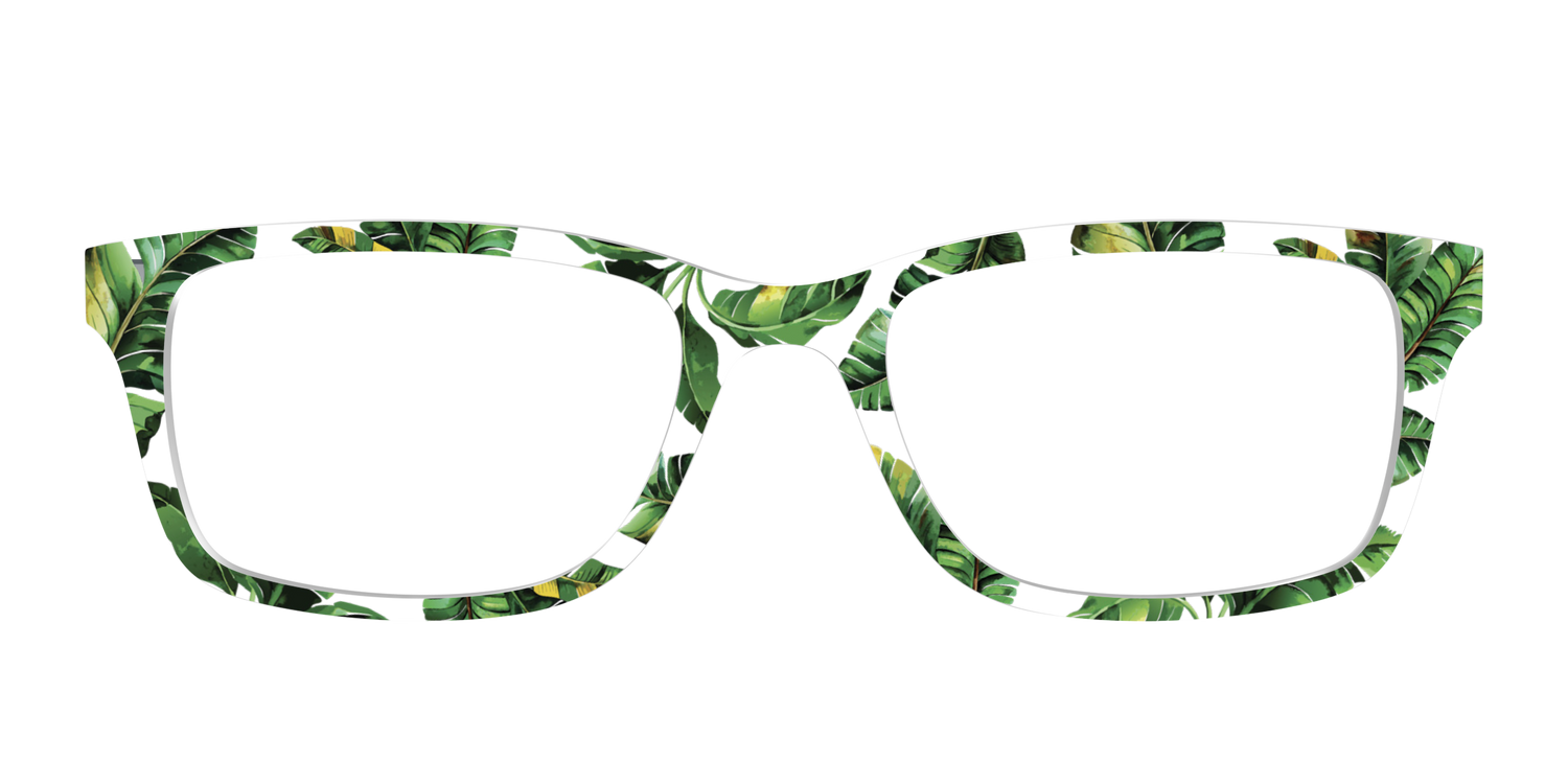 The Palm Leaves Crystal - Front Top Image - Pair Eyewear