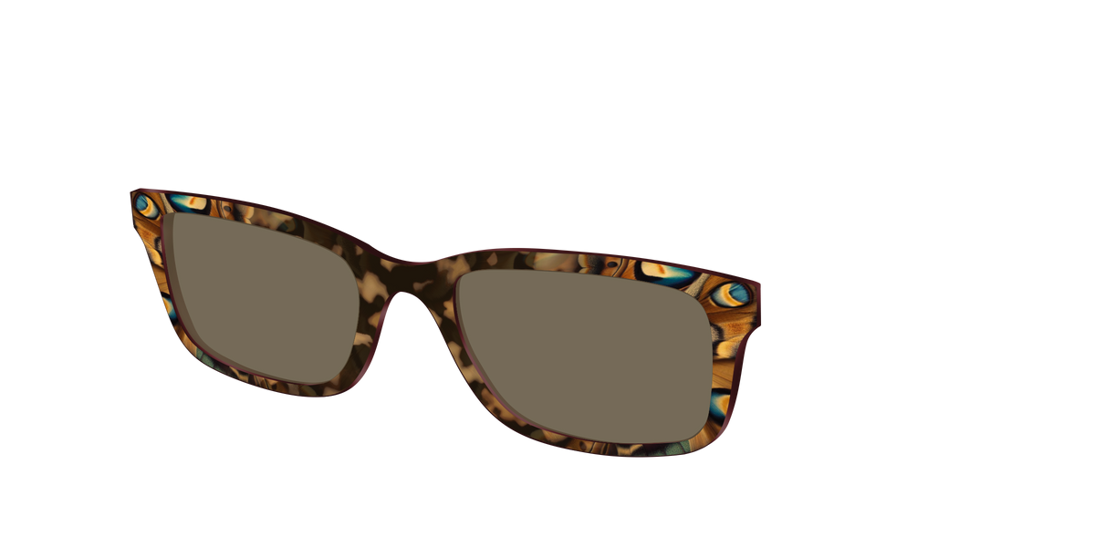 The Polarized Moth Wings Sun Top - Angle Top Image - Pair Eyewear
