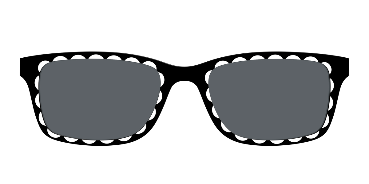 The Polarized Stylish Daisy Sun Top - Front Top Image - Pair Eyewear