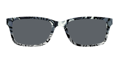 The Polarized Zebra Pearl Split Sun Top - Front Top Thumbnail - Pair Eyewear