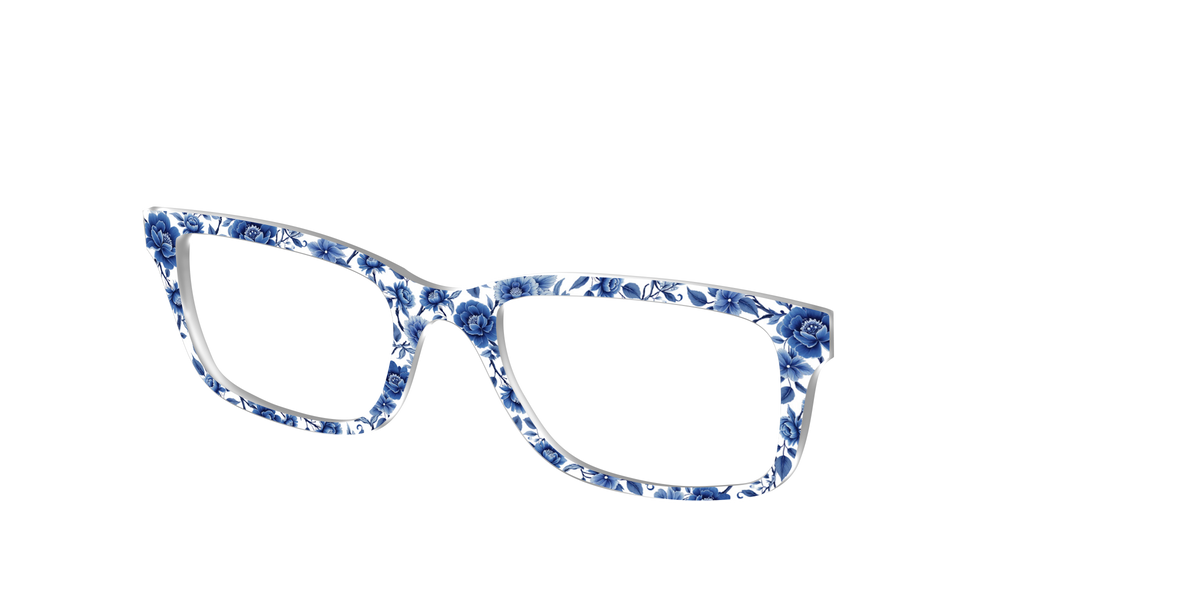 The Porcelain Blossoms - Angle Top Image - Pair Eyewear