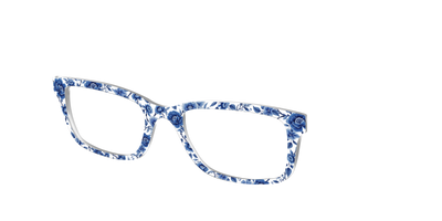 The Porcelain Blossoms - Angle Top Thumbnail - Pair Eyewear