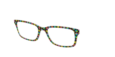The Rainbow Paw Print - Angle Top Thumbnail - Pair Eyewear