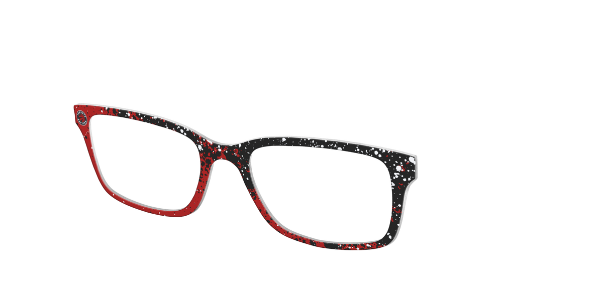 The Raptors Splatter - Angle Top Image - Pair Eyewear